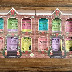 🔥NEW SEALED🔥 Lot of 2 Que Bella Holiday House Facemask Gift Set - 6pc/each