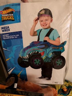 Hot Wheels Monster Trucks Mega Wrex Kids Costume