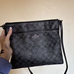 coach leather crossbody bag