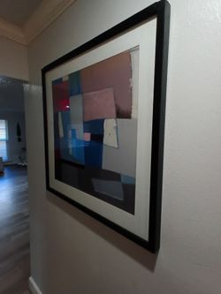 Carey Kingsbury's Urban Mix 2: Framed Contemporary Artpiece