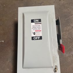 Electric Disconnect Switch. New