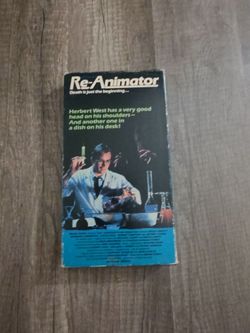 Re-animator vhs