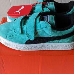 PUMA SMASH V2 SUEDE LITTLE KIDS SZ 11