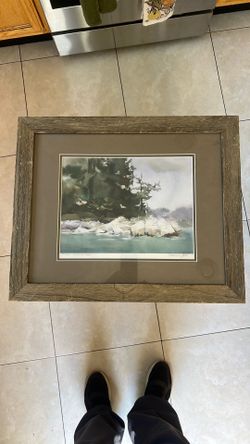 VTG watercolor painting