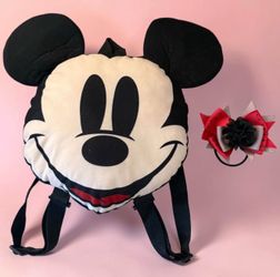 Minnie Mouse Crossbody Bag and Hair Bow Set(new)