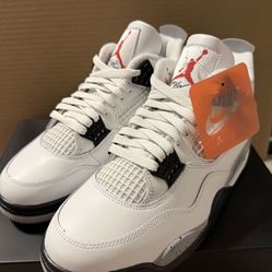 Jordan 4 White Cement (sz10&10.5)- Price Negotiable 