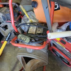Ridgid K-400 Drain Snake.
