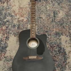 Fender Redondo Electric Acoustic Guitar W/ Built In Tuner 
