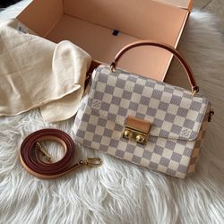 Louis Vuitton Croisette D. Azur Crossbody Shoulder Bag 