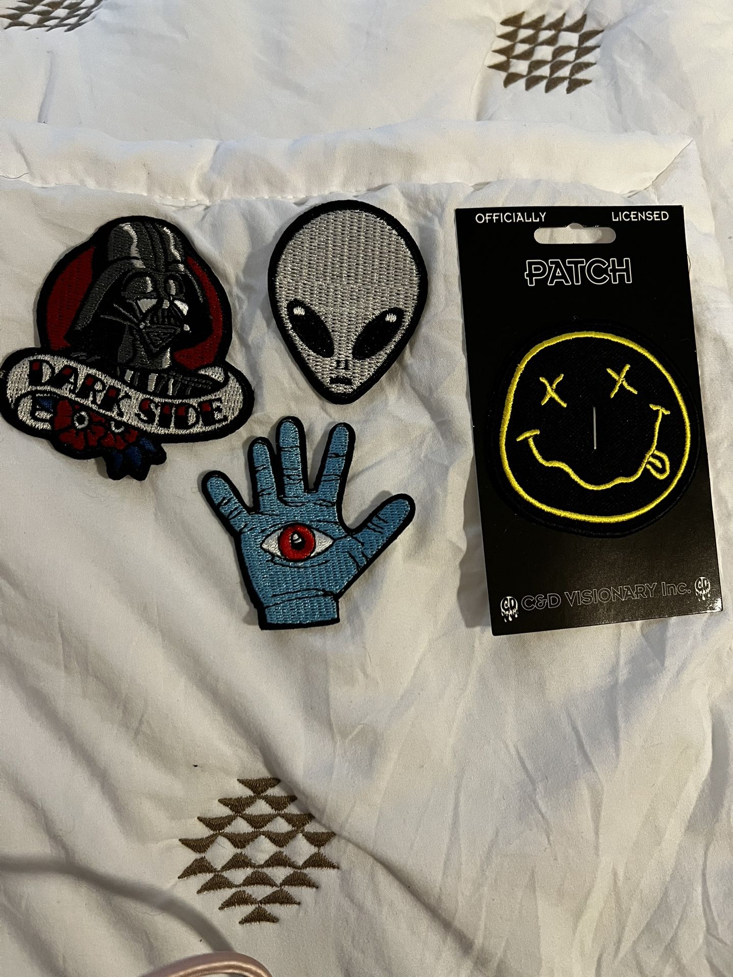 Embroidered Iron-On Patches