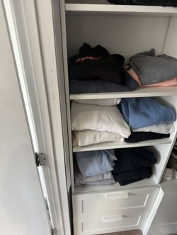 Closet Shelf + Drawer Unit
