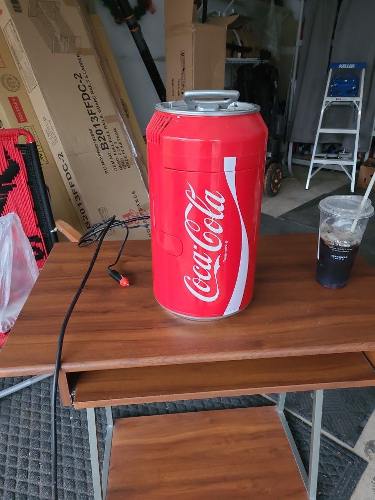 Portable Coca Cola Mini Fridge