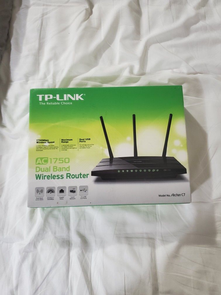 New Wireless Router.