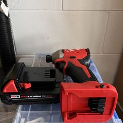 Milwaukee M18 Brushless Impact Driver And Battery 2.0
