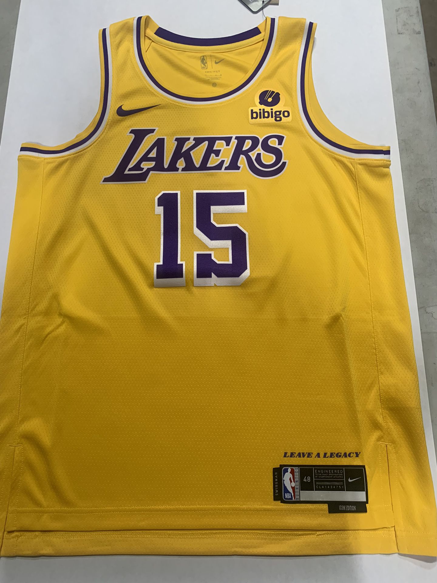 Lakers Austin Reaves Icon Swingman Jersey W/BIBGO Patch -L for Sale in Los  Angeles, CA - OfferUp