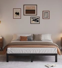 Metallic bed frame(queen)