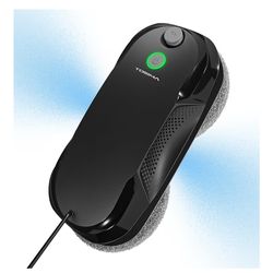 (567)
Tosima W5 Window Cleaning Robot, Dual Direction Auto-Spray Smart Window Cleaner with Triple Safety System, Smart Navigation, Remote Control, for