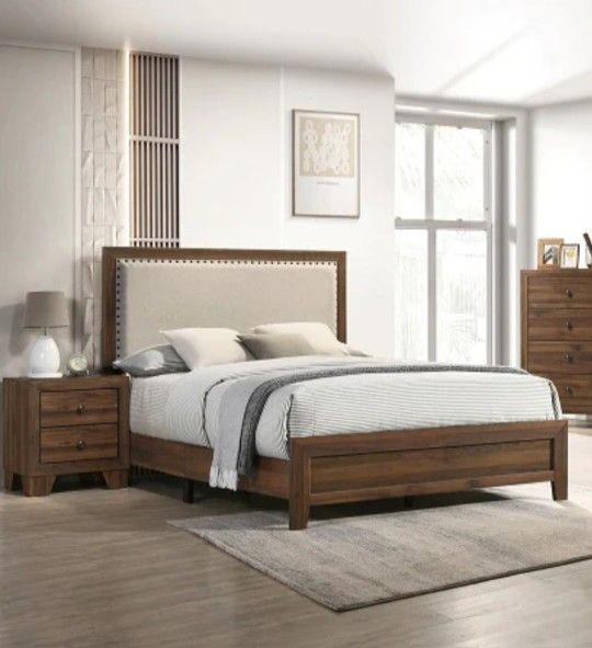 QUEEN BED FRAME NO MATTRESS
