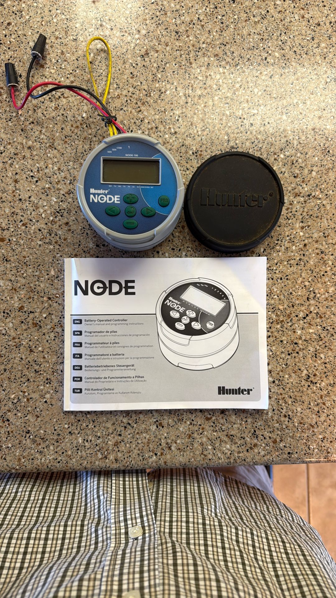 Sprinkler Timer - Hunter Node 100 Battery Operated