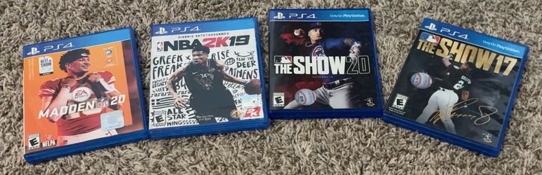 Lightly Used PS4 Games