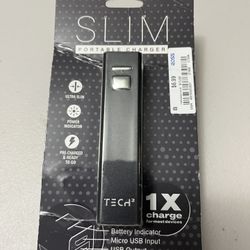 New Slim Portable Charger / Power Bank 2000mAh