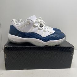 Jordan Retro 11 Low Snake Navy Shoes 202942/11