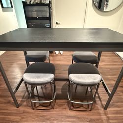 IKEA Dining Table With Chairs