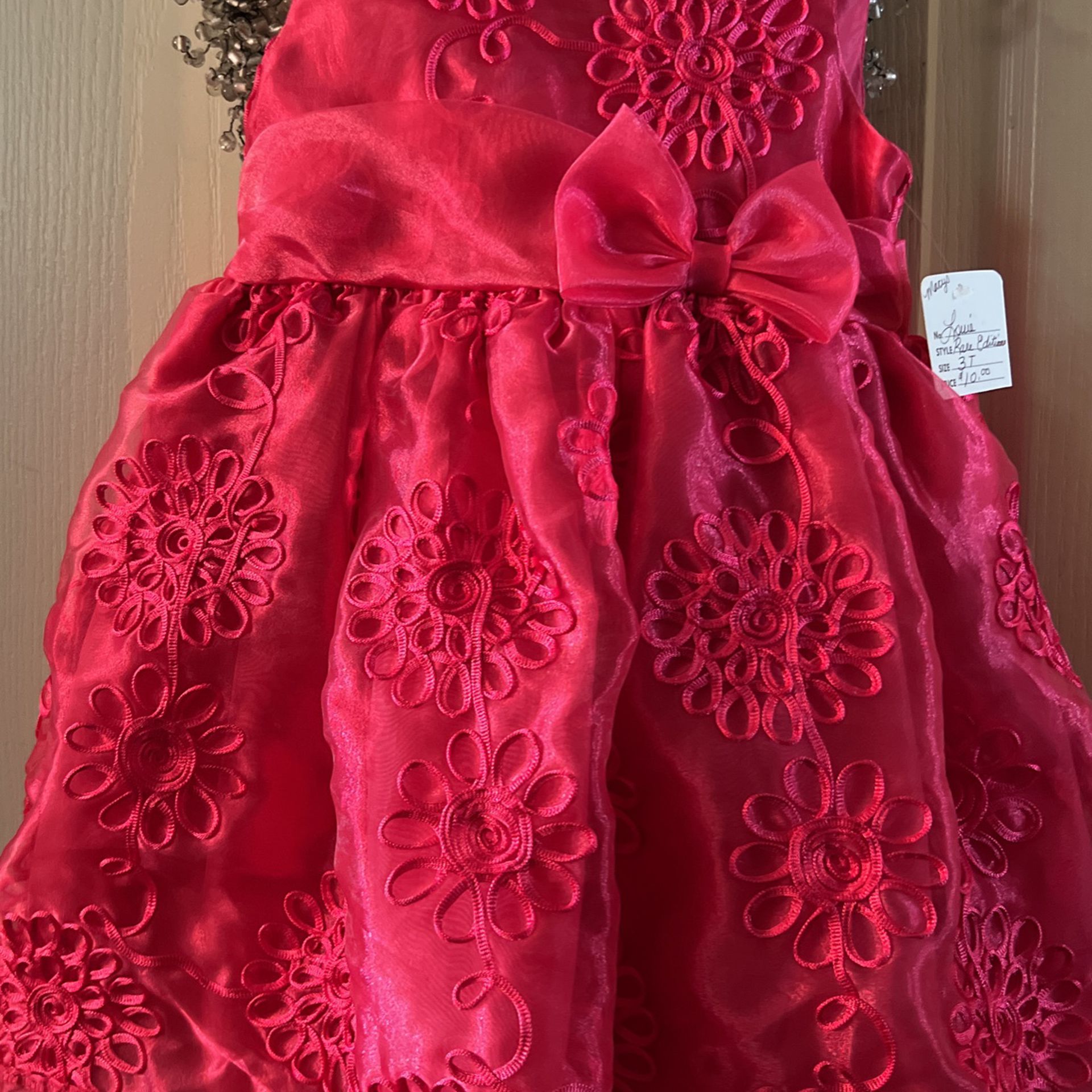 2-different size Rare Additions, Girls Dresses -3T size 5T purchased from Macy’s