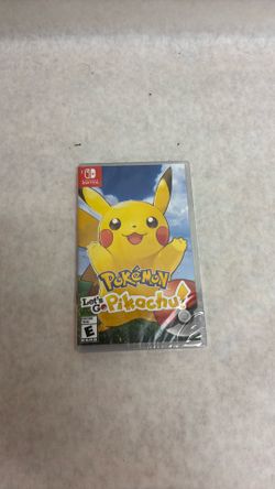 Pokémon Let’s Go  Pikachu Nintendo Switch game