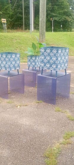 New 3pc tripod garden planter's high quality masterpiece