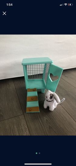 Bunny cage American girl