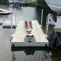 WAVE ARMOR BOAT PORT BOAT DOCK FLOATING LIFT