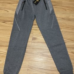 G- MAN Grey Joggers Medium New