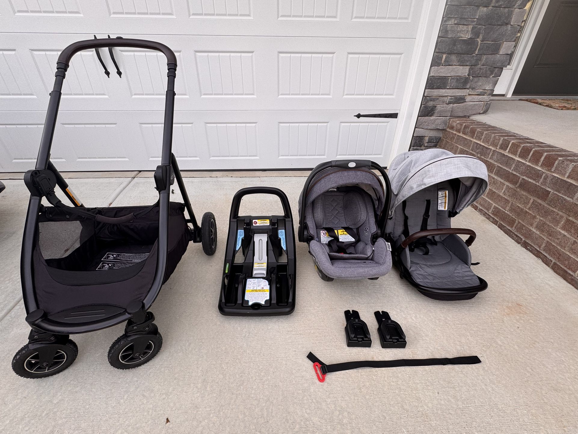 Graco Premier SnugRide SnugFit Infant Car Seat, Stroller, And Stroller Chair