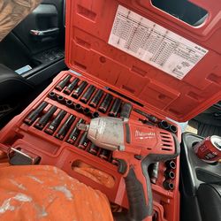 Milwaukee impact and sockets or trade