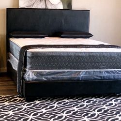 NEW TWIN FULL QUEEN KING SIZE BED WITH MATTRESS AND BOXSPRING INCLUDING FREE DELIVERY 