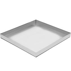 30" x 28"×2.5" Stainless Steel Washing Machine Drip Pan
