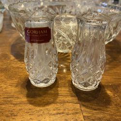 Mix Of Glass And Crystal Dishes 