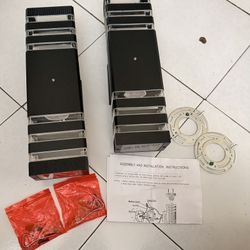 NEW  2-outdoor porch lights with sensor 