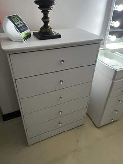 Cajonera Blanca de 5 cajones