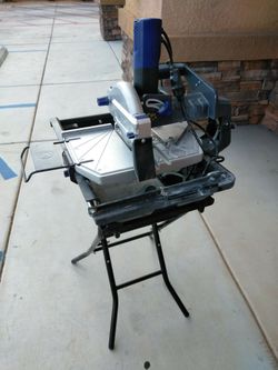 7 in tile saw Kobalt for Sale in Hesperia CA OfferUp