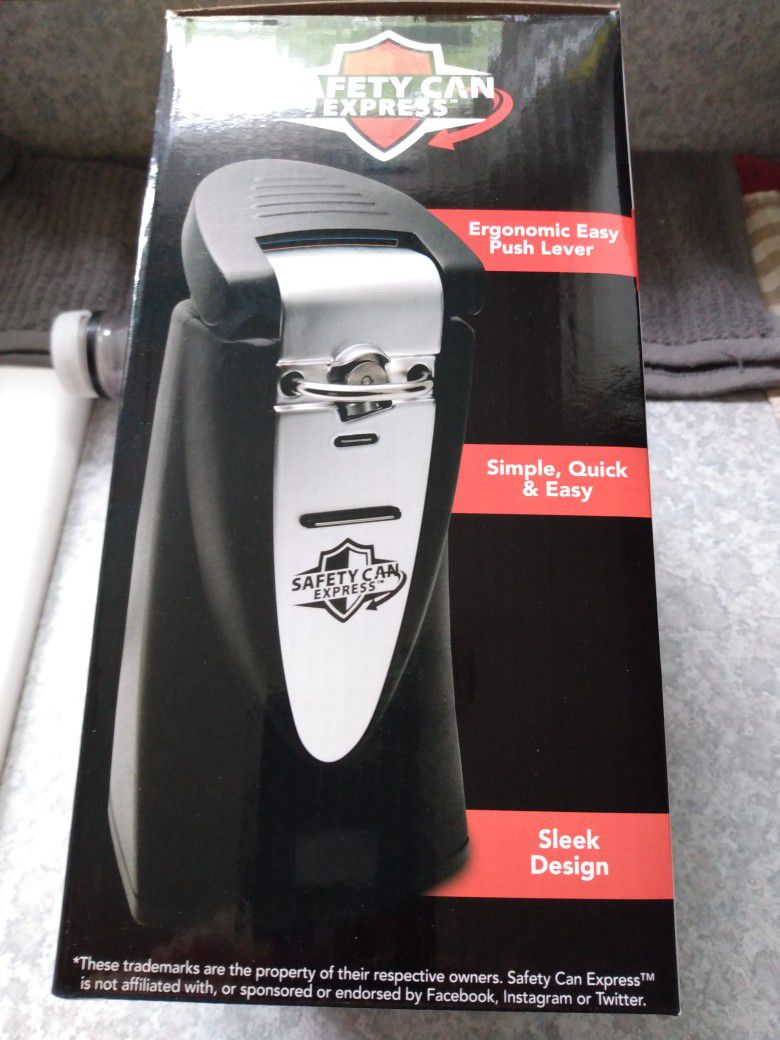   BRAND NEW CAN OPENER -SAFETY CAN EXPRESS - UNOPENED BOX