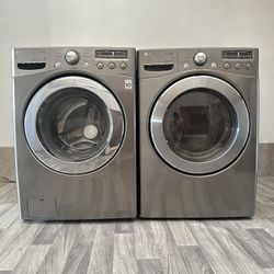 LG Washer And Electric Dryer 