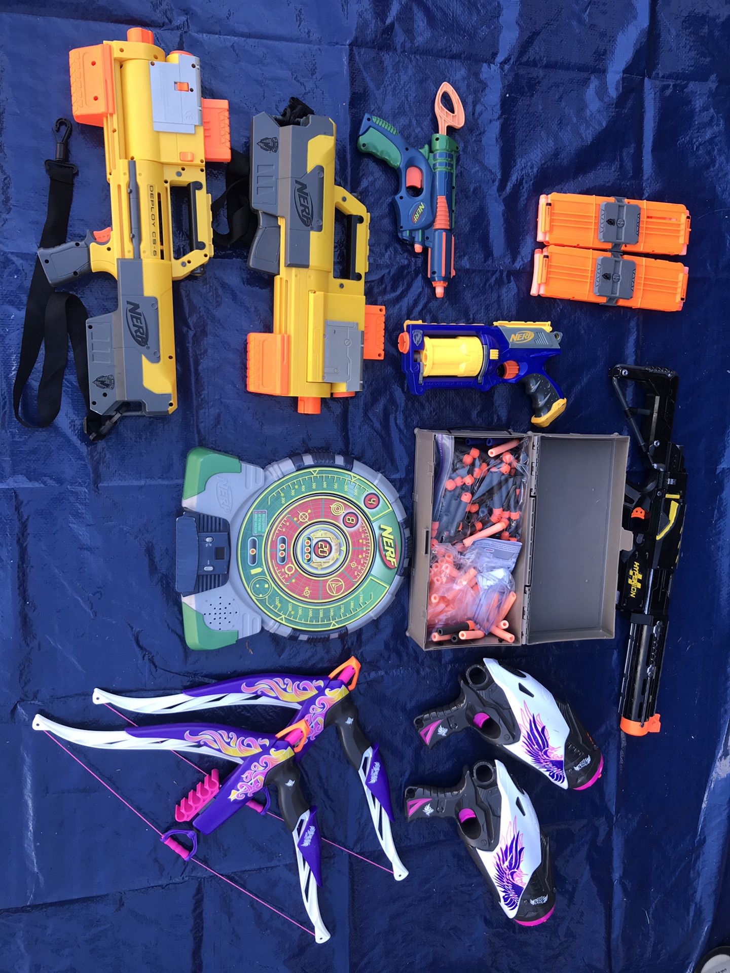 Huge nerf gun lot with ammo