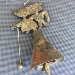 Paolo Soleri Cosanti Wedding Couple Lovers Bronze Wind Chime Bell