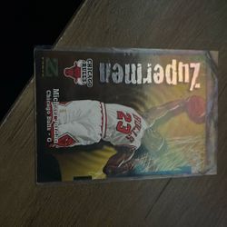 1998 Skybox Michael Jordan Zuperman Z Force Card