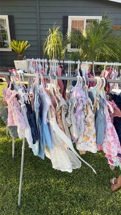 Dresses, overalls, sets, party dresses, etc
