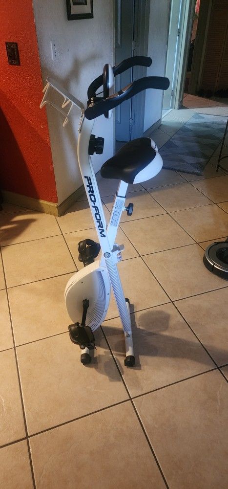 Exercise Bike. Easy Fold-a-way