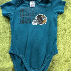 NFL Team ~ Jacksonville Jaguars Football One Piece * Infant 6-12 Months