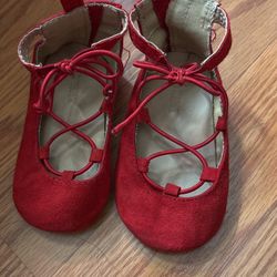 Red Old Navy Flats 